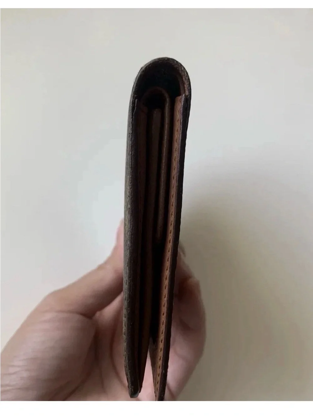 Louis Vuitton Monogram Travel Passport Cover - Brown/Gold